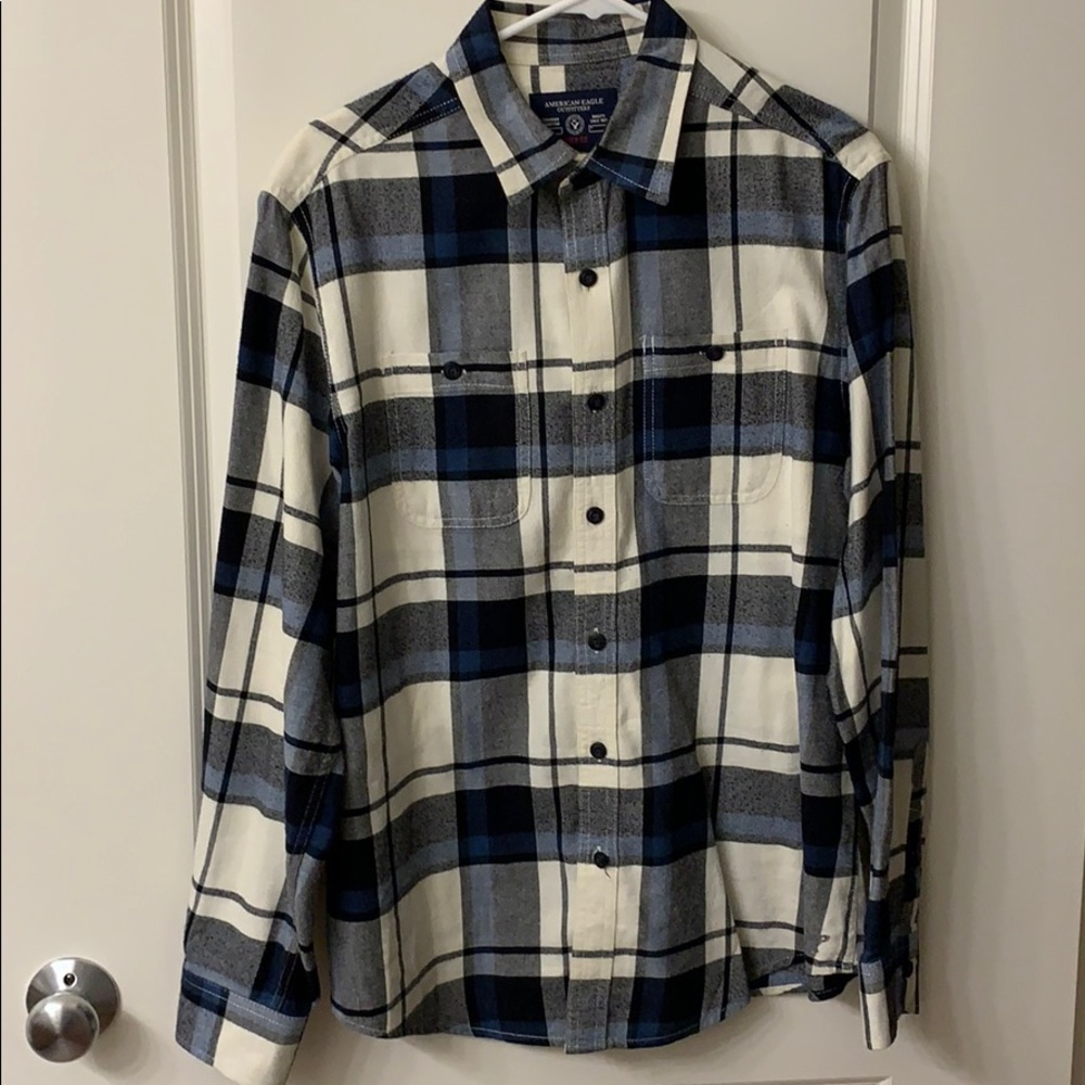 American Eagle Flannel Prep Fit